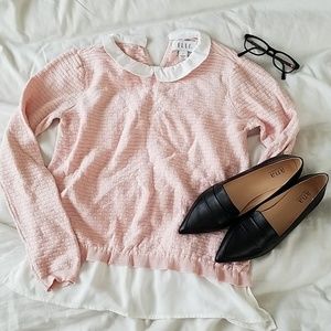 Peter pan collar sweater